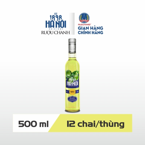 Rượu trái cây HALICO vị chanh nồng độ 18% chai 500ml không kèm hộp