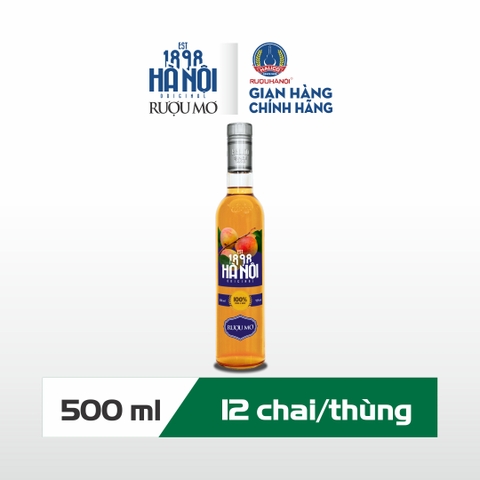 Rượu mơ Hà Nội 1898 HALICO nồng độ 15% chai 500ml không kèm hộp