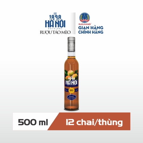 Rượu Táo Mèo Liquor HALICO nồng độ 30%v chai 500ml không kèm hộp