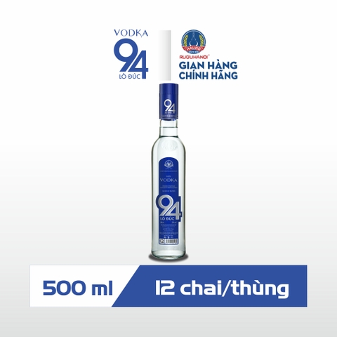 Rượu Vodka 94 Lò Đúc HALICO nồng độ 25% chai 500ml không kèm hộp