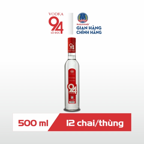Rượu Vodka 94 Lò Đúc HALICO nồng độ 35% chai 500ml không kèm hộp