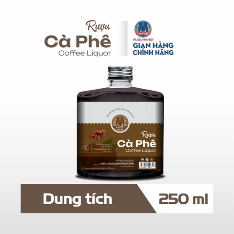 Rượu Cà Phê HALICO nồng độ 25% chai thuỷ tinh 250ml không kèm hộp