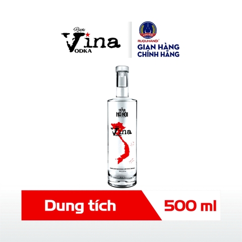 RƯỢU VINA VODKA 39.5% VOL HALICO KHÔNG KÈM HỘP