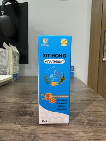 XỊT HỌNG VINA.THROAT GIẢI PHÁP HÀNG ĐẦU CHO NHỮNG CĂN BỆNH VỀ DƯỜNG HÔ HẤP