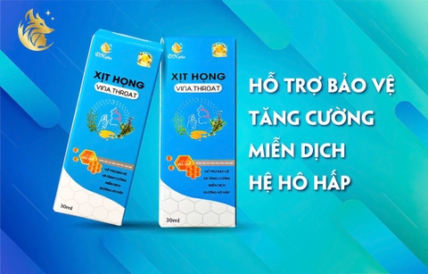 XỊT HỌNG VINA.THROAT VÀ NHŨNG NGHIÊN CỨU KHOA HỌC CHỨNG MINH HIỆU QUẢ