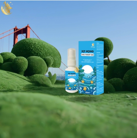 Xịt họng Vina.Throat - Bảo vệ sức khỏe họng trong thời điểm giao mùa