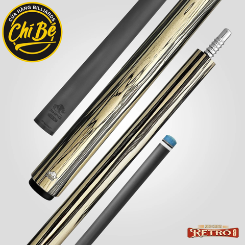 Rhino RETRÔ Ebony Tay trơn 12.5mm