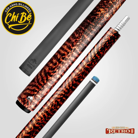 Rhino RETRÔ Snakewood Tay trơn 12.5mm