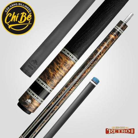 Rhino RETRÔ Thuya Tay da vân kỳ đà,có chỉa, 12.5mm