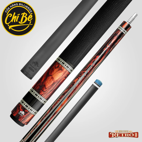 Rhino RETRÔ Cocobolo Tay da vân kỳ đà,có chỉa, 12.5mm