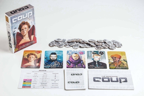 Hướng dẫn cách chơi board game Coup cho người mới chơi