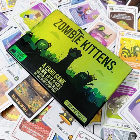 Review Board Game Zombie Kittens: Khi Cái Chết Chỉ Là Sự Khởi Đầu Của Cuộc Vui.
