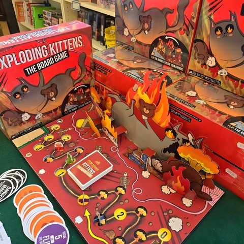 Exploding Kittens The Board Game: Định Nghĩa Lại Cuộc Chiến Mèo Nổ Trên Bàn Cờ Cực Đại