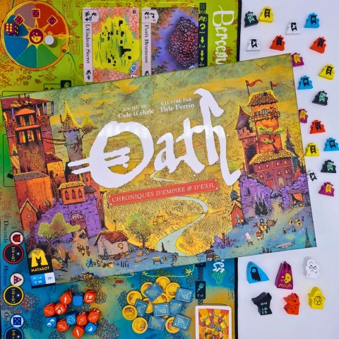 Oath Chronicles of Empire and Exile - Đỉnh cao board game chiến thuật chính trị từ Leder Games