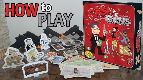 Cash ’n Guns (2nd Edition): Party Bluffing “căng mà vui” cho nhóm đông