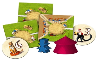 Hướng dẫn Carcassonne Exp 10: Under The Big Top -  Mở màn cho những màn trình diễn ngoạn mục và cơ hội ghi điểm bất ngờ!