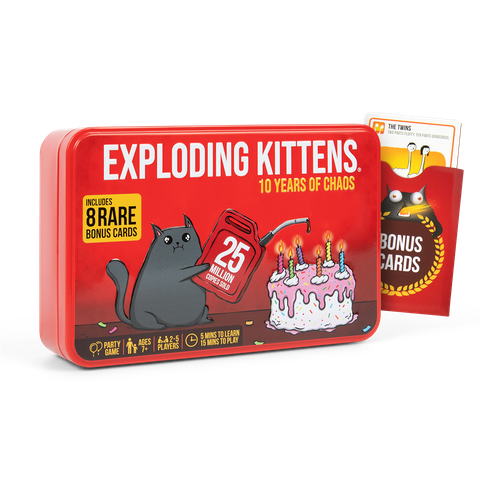 Exploding kittens 10-year anniversary edition (Hàng mới về)
