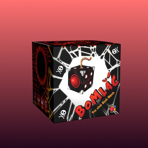 Bom Lắc | Xúc xắc cùng lắc xí ngầu | Card game thẻ bài chơi nhóm cực vui | Board Game VN