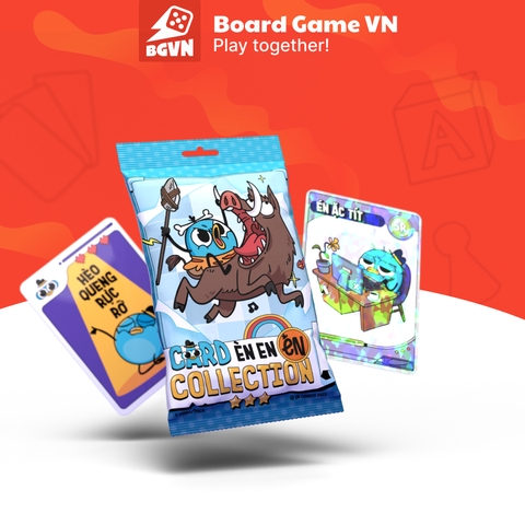 Bộ sưu tập Card Bo góc/ thẻ nhân phẩm Èn En Én (pack 5 thẻ)- Mua combo Én tặng ngay 1 bọc bộ bọc bài và sticker từ Én