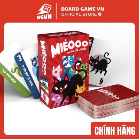 Miéooo - card game tương tác vui nhộn về những chú mèo - Board Game VN