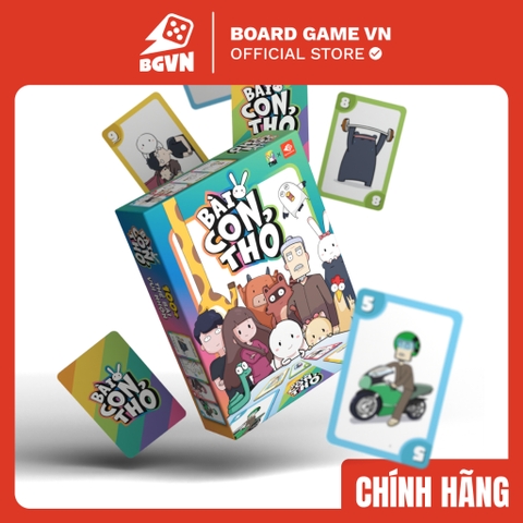Bài con thỏ - Lầy hơn thỏ được không| Thỏ bảy màu, boardgame, game thẻ bài |Boardgamevn