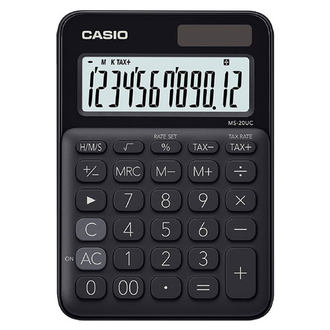 Máy Tính Văn Phòng Casio MS-20UC-BK