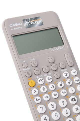 Máy tính CASIO FX880BTG-GY (Màu Xám) (TL)