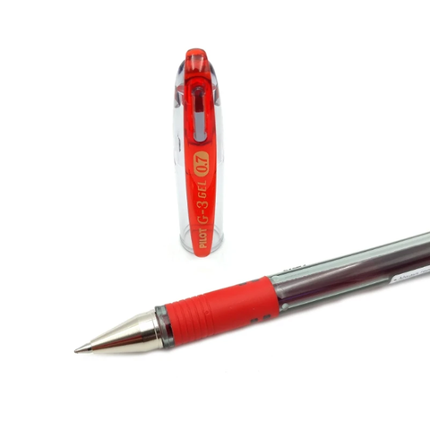 Bút gel Pilot G-3 BL-G3-7-R - Mực Đỏ
