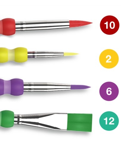 BỘ CỌ VẼ GRIP, MÀU LIGHT