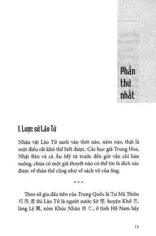 Lão Tử Tinh Hoa - TS Thu Giang