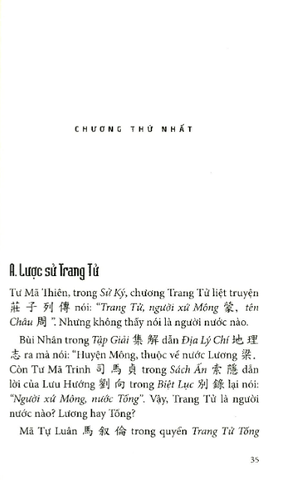 Trang Tử Tinh Hoa - TS Thu Giang
