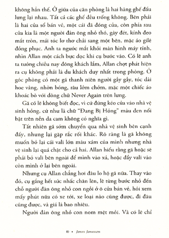 Ông Trăm Tuổi Trèo Qua Cửa Số Và Biến Mất (Tái Bản 2023) - Jonas Jonasson