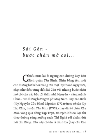 Sài Gòn - Đi Qua Ký Ức