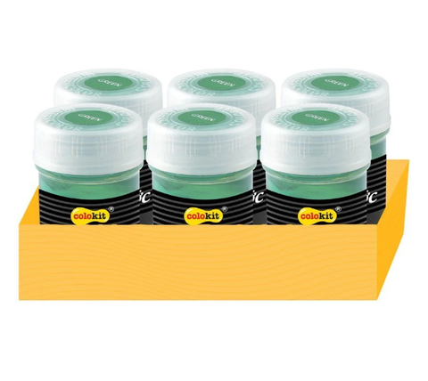 Khay 6 Màu Nước WACO-C09 - Màu Green