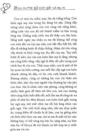 10 Bức Thư Mẹ Gửi Con Gái Tuổi Dậy Thì