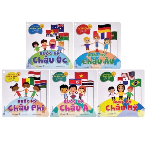 Bách Khoa Toàn Thư Cho Bé - Quốc Kỳ (Bộ 5 Cuốn) (Tái Bản 2024)