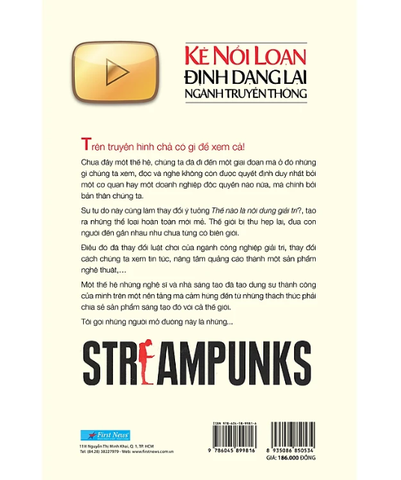 Streampunks - Kẻ Nổi Loạn Định Dạng Lại Ngành Truyền Thông