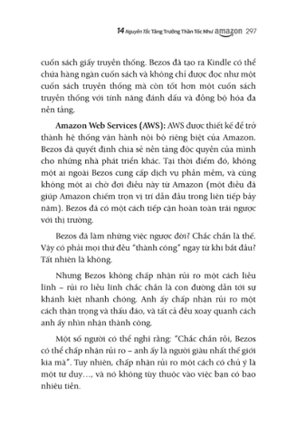 14 Nguyên Tắc Tăng Trưởng Thần Tốc Như Amazon - Steve Anderson, Karen Anderson