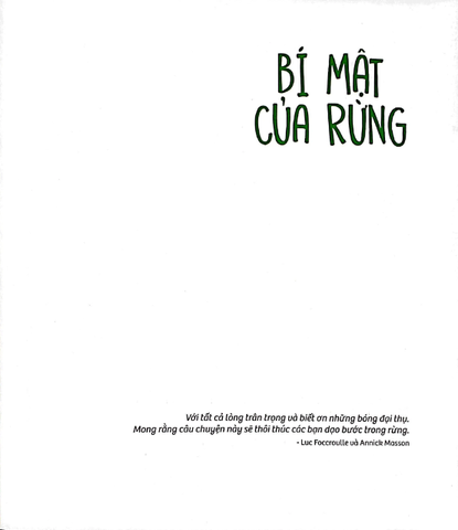 Bí Mật Của Rừng - The Forest Secret - Luc Foccroulle, Annick Masson