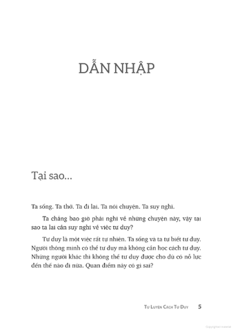 Tự Luyện Cách Tư Duy (Tái Bản 2023) - Edward De Bono