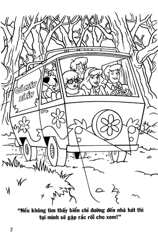 Bé Chơi Và Tô Màu Cùng Scooby-Doo T5 (Cuộc Đụng Độ Trong Ngôi Nhà Ma) - Warner Bros