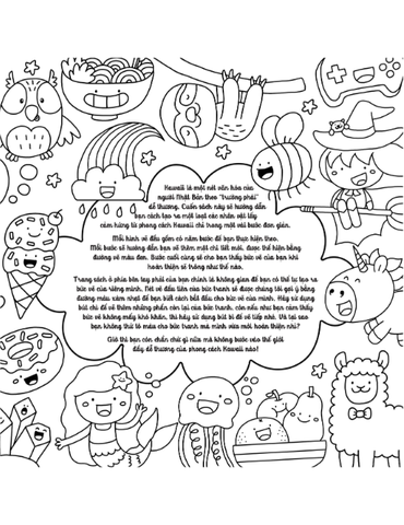 Draw Kawaii In 5 Simple Steps - Vẽ Theo Phong Cách Kawaii Với 5 Bước Đơn Giản - Jess Bradley