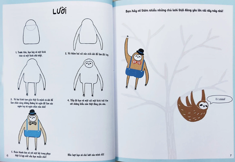 Vẽ Theo Phong Cách Kawaii Với 5 Bước Đơn Giản - Thế Giới Động Vật - Lulu Mayo