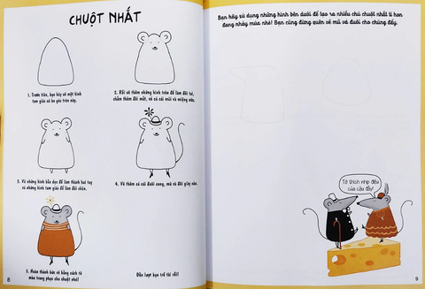 Vẽ Theo Phong Cách Kawaii Với 5 Bước Đơn Giản - Thế Giới Động Vật - Lulu Mayo