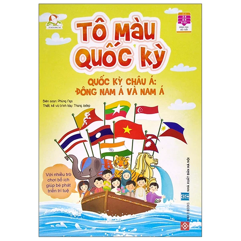 Tô Màu Quốc Kỳ - Quốc Kỳ Châu Á: Đông Nam Á Và Nam Á - Phùng Nga, Thang Jodep