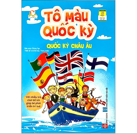Tô Màu Quốc Kỳ - Quốc Kỳ Châu Âu - Phùng Nga, Thang Jodep