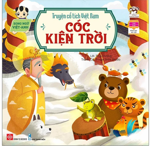 Truyện Cổ Tích Việt Nam - Cóc Kiện Trời (Song Ngữ Việt - Anh) - Thùy Dương