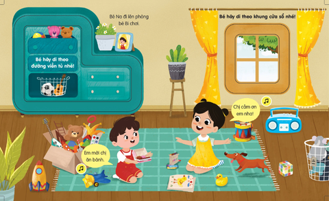 Sách Âm Thanh - Bé Ngoan Học Lễ Phép - Khánh Vân, Quỳnh Rùa