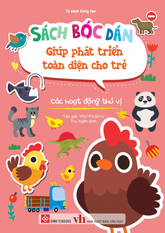 Sách Bóc Dán Giúp Phát Triển Toàn Diện Cho Trẻ - Các Hoạt Động Thú Vị