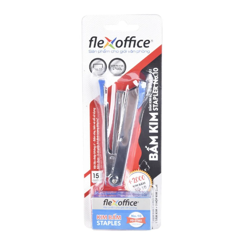 Bộ Bấm Kim Số 10 FO-ST02-S2 - Random Màu